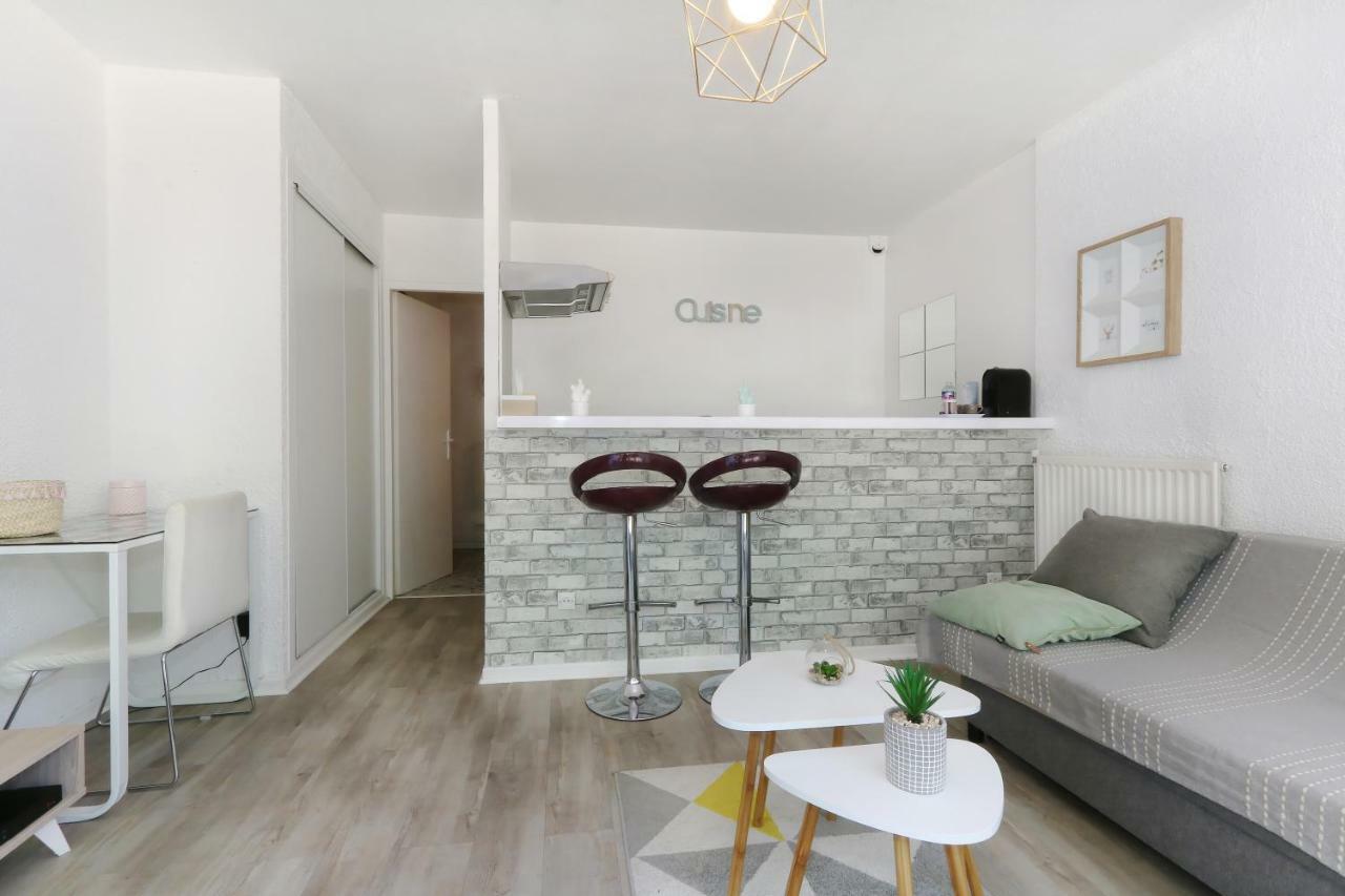 L Escapade, Wifi, Parking, Netflix, Appart 2Pers Montpellier Exterior foto